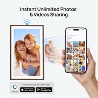 ARZOPA Digitalni okvir za slike D15 15,6", Smart WiFi, 32 GB, FHD IPS, Touchscreen, Arzopa app, 92172154